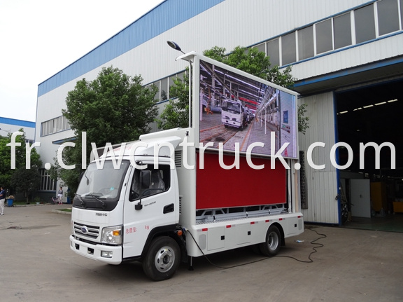 Outdoor Advertising Truck 1